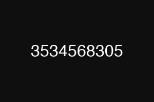 3534568305
