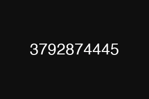 3792874445