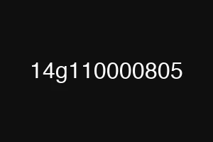 14g110000805