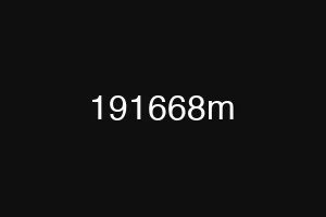 191668m