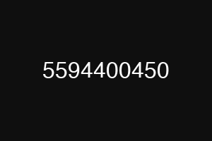 5594400450