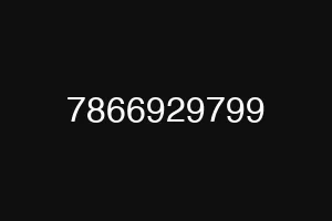 7866929799