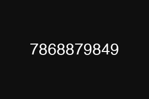 7868879849