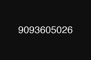 9093605026
