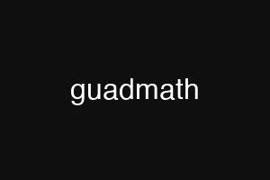 guadmath
